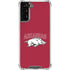 University of Arkansas-Fayetteville Razorbacks Logo Galaxy S21 FE Clear Case